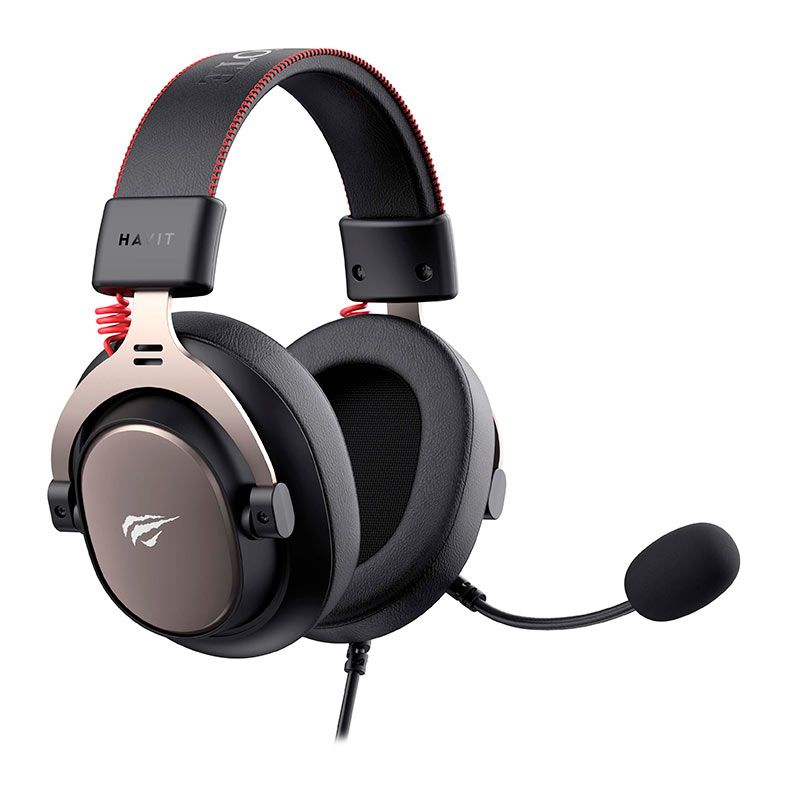 Headset Gamer Havit H2015E, Drivers 53mm, PC/PS4/PS5/Xbox, Preto, HVGMH-H2015E-BO