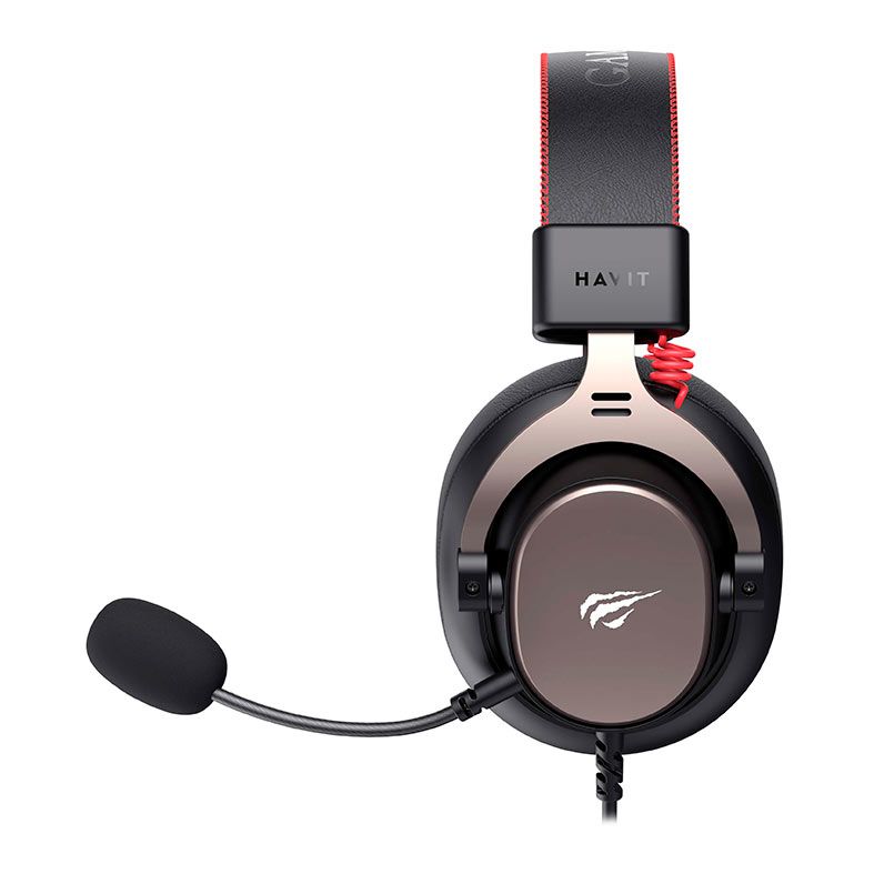 Headset Gamer Havit H2015E, Drivers 53mm, PC/PS4/PS5/Xbox, Preto, HVGMH-H2015E-BO