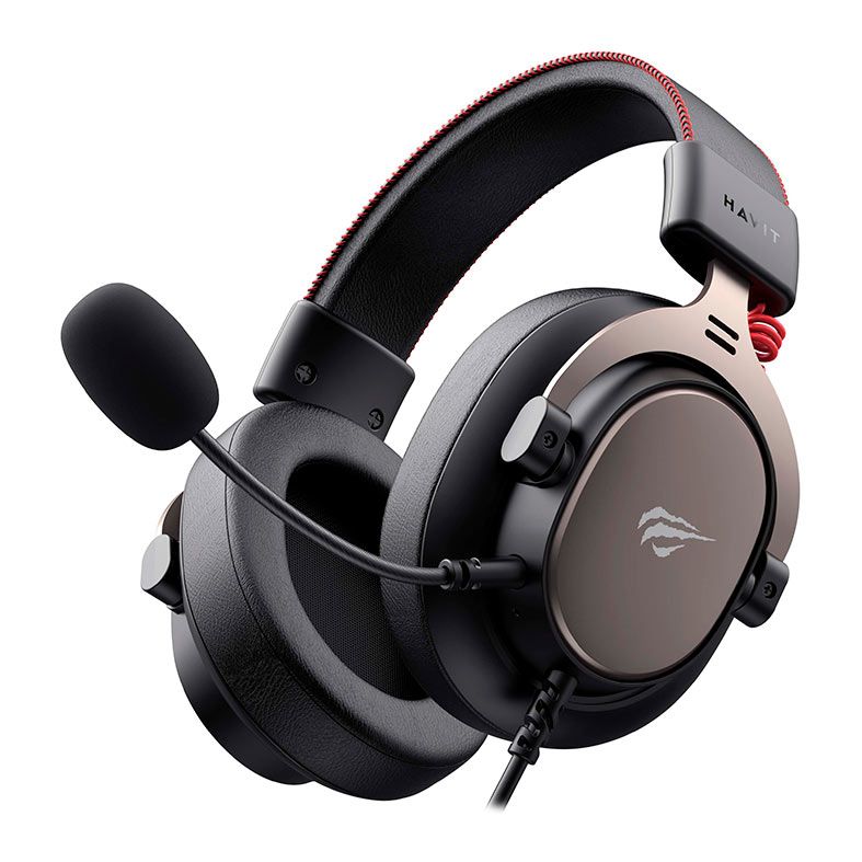 Headset Gamer Havit H2015E, Drivers 53mm, PC/PS4/PS5/Xbox, Preto, HVGMH-H2015E-BO