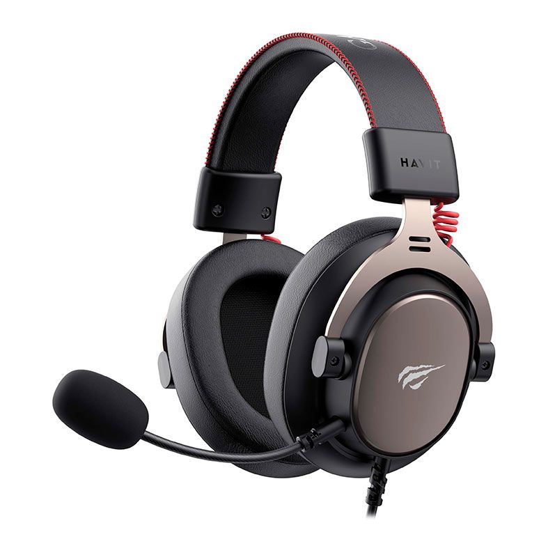 Headset Gamer Havit H2015E, Drivers 53mm, PC/PS4/PS5/Xbox, Preto, HVGMH-H2015E-BO