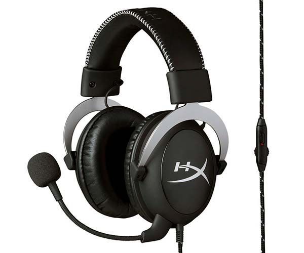 Headset Gamer HyperX Cloud Preto/Prata, HX-HSCL-SR/NA