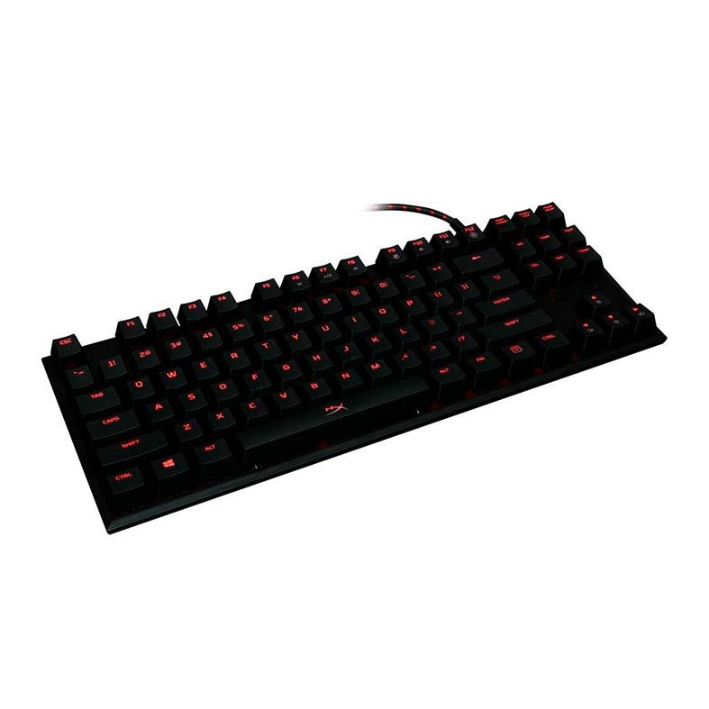 Teclado Mecanico HyperX Alloy FPS Pro Led Vermelho Switch Cherry MX Blue, HX-KB4BL1-US/WW