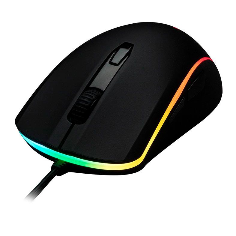 Mouse Gamer HyperX Pulsefire Surge, RGB, 16000DPI, 6 Botoes, Preto, HX-MC002B