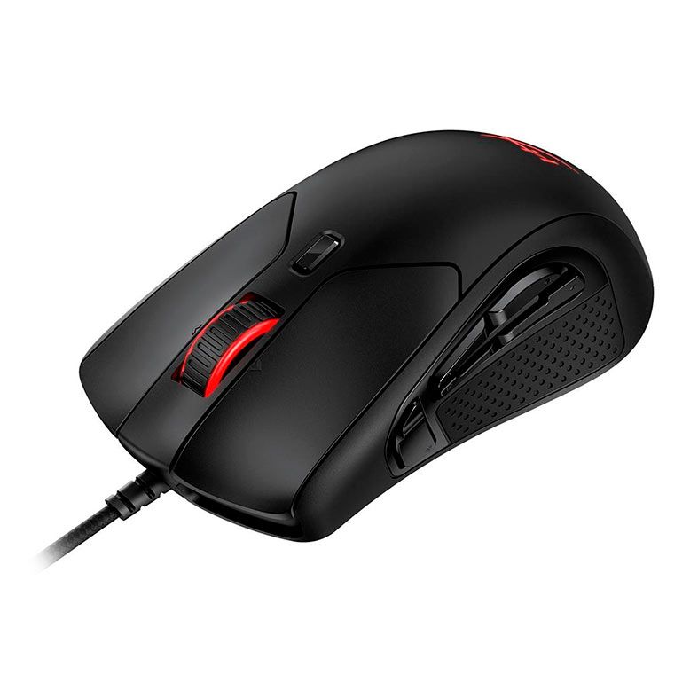 Mouse Gamer HyperX Pulsefire Raid, RGB, 16000DPI, 11 Botoes, Preto, HX-MC005B