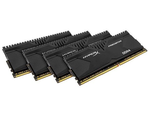 Memoria Kingston HyperX Predator 32GB (4x8) DDR4 3000MHz Preta, HX430C15PBK4/32