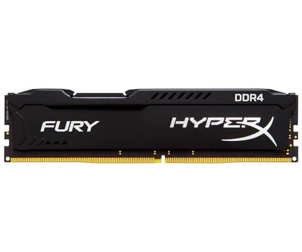 DDR4 8GB×4 HyperX Memoria Kingston HyperX Fury 8GB DDR4 2400MHz Black, HX424C15FB/8