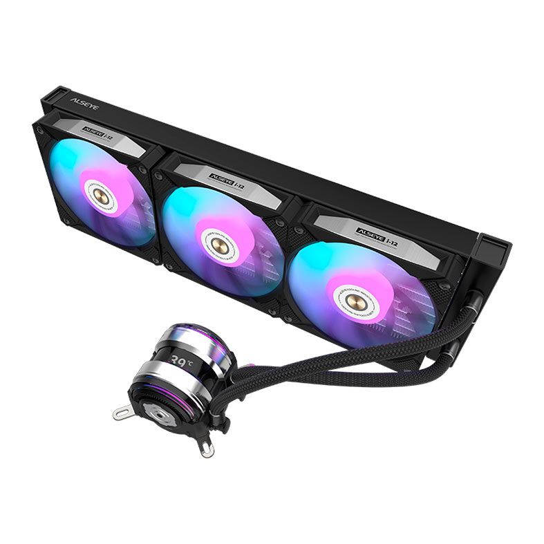 Water Cooler Alseye Infinity I360, ARGB, 360mm, Preto, I360-BK