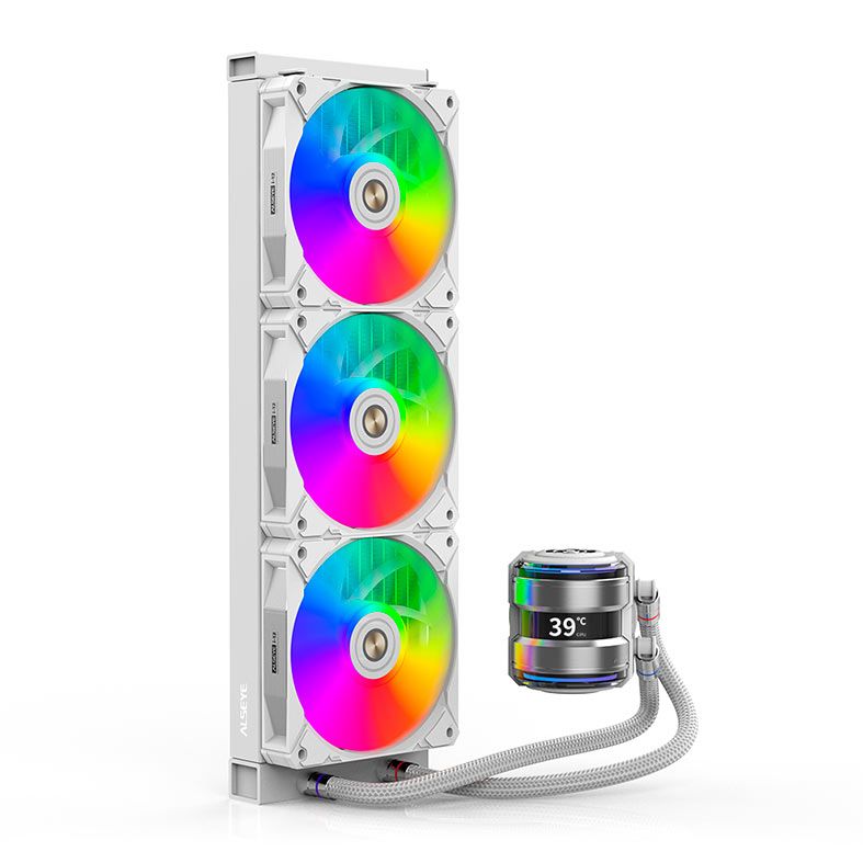 Water Cooler Alseye Infinity I360, ARGB, 360mm, Branco, I360-WH
