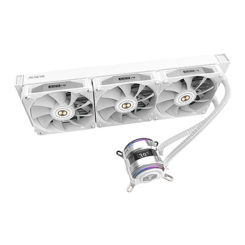 Water Cooler Alseye Infinity I360, ARGB, 360mm, Branco, I360-WH