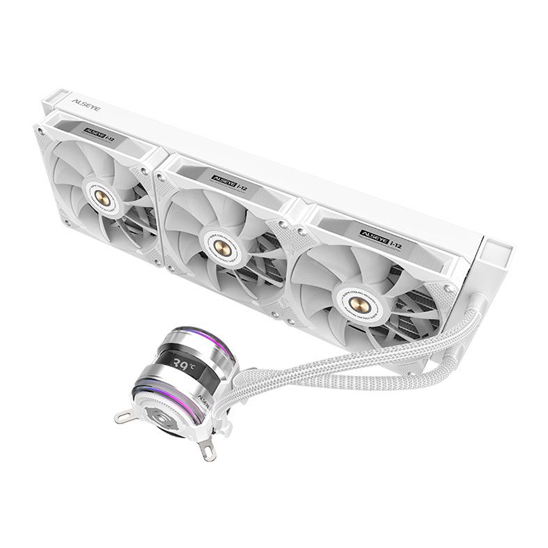 Water Cooler Alseye Infinity I360, ARGB, 360mm, Branco, I360-WH