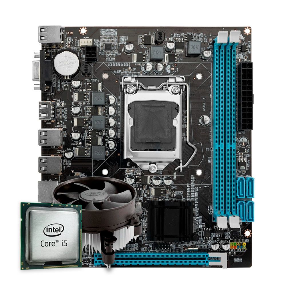 Pichau Kit, Intel Core i5-3330S, H61 DDR3