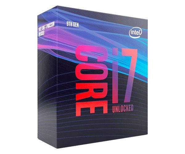 Processador Intel Core i7-9700K, 8-Core, 8-Threads, 3.6GHz (4.9GHz Turbo), Cache 12MB, LGA1151, BX80684I79700K