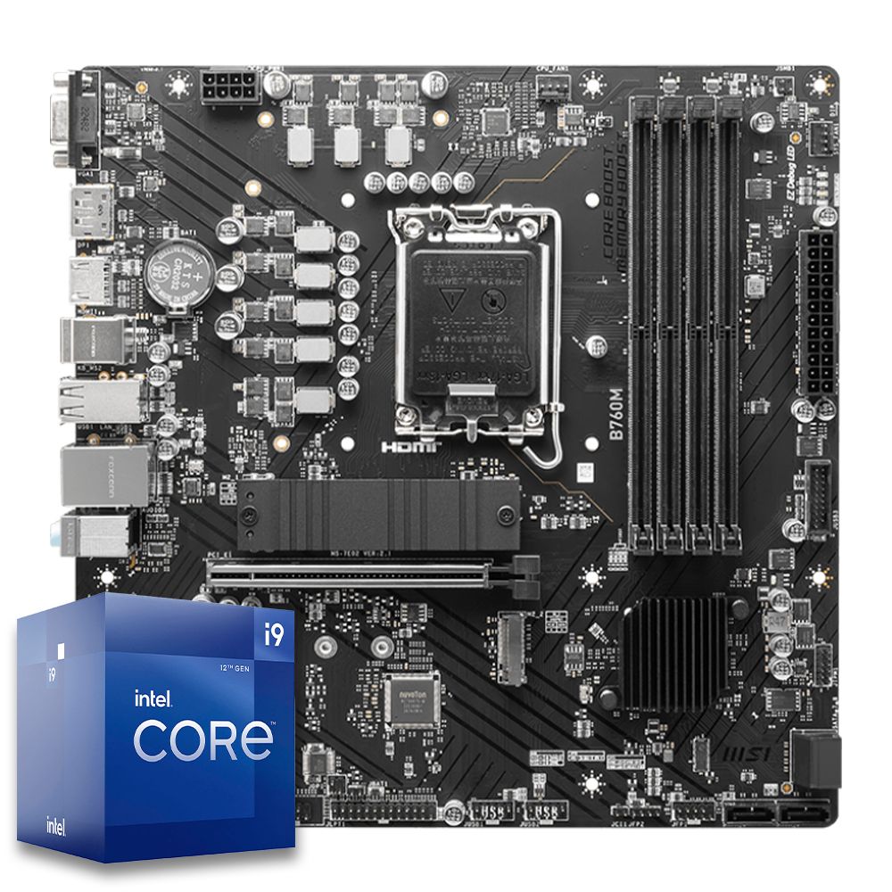 Pichau Kit upgrade, Intel i9-12900KF, B760M DDR5