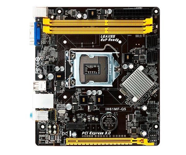 Placa Mae Biostar IH61MF-Q5 DDR3 Socket LGA1155 Chipset Intel H61