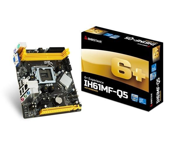 Placa Mae Biostar IH61MF-Q5 DDR3 Socket LGA1155 Chipset Intel H61