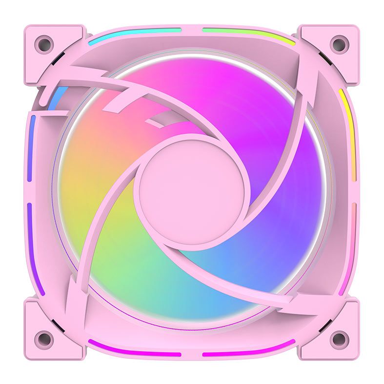 Ventoinha Aigo Darkflash Infinity 24 Pro, ARGB, 120mm, Rosa, INF24PROPK