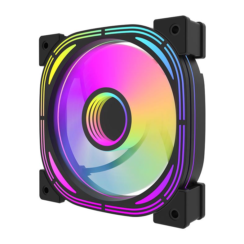 Kit Ventoinhas Aigo DarkFlash Infinity 24se, A-RGB, 5x120mm, Preto, INF24se5in1-BK