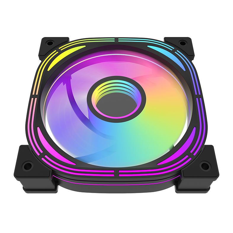 Kit Ventoinhas Aigo DarkFlash Infinity 24se, A-RGB, 5x120mm, Preto, INF24se5in1-BK