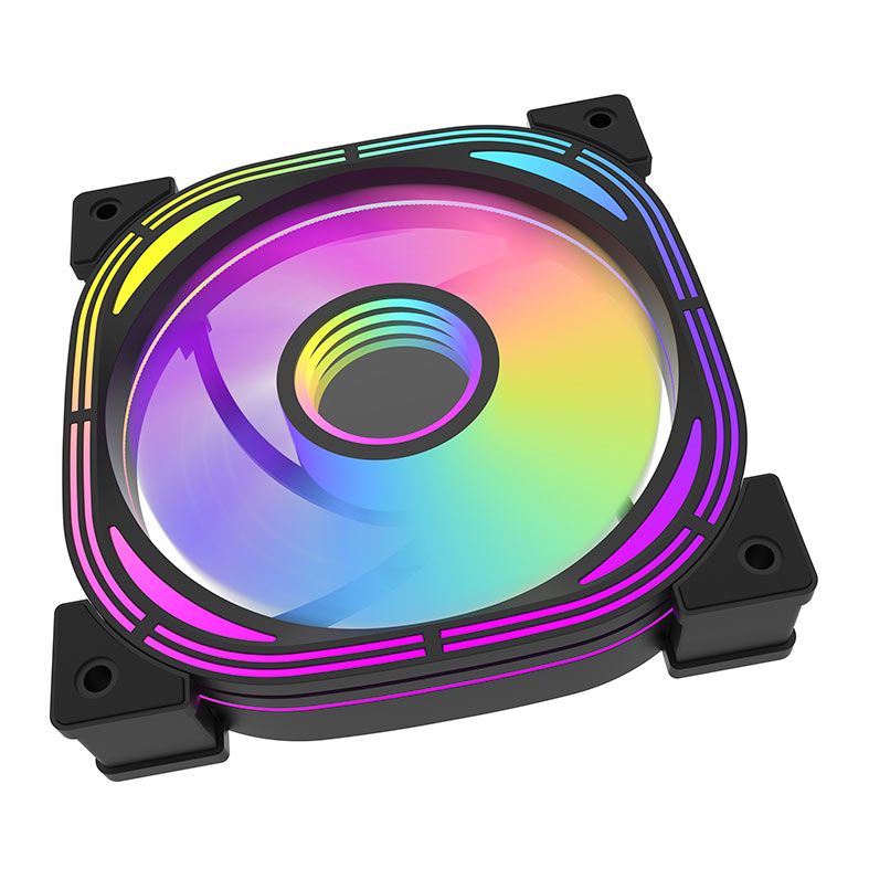 Kit Ventoinhas Aigo DarkFlash Infinity 24se, A-RGB, 5x120mm, Preto, INF24se5in1-BK