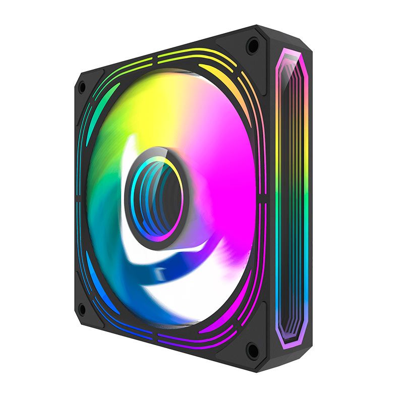 Kit Ventoinhas Aigo Darkflash Infinity 24T, ARGB, 5x120mm, Preto, INF24T-ARGB-5BK