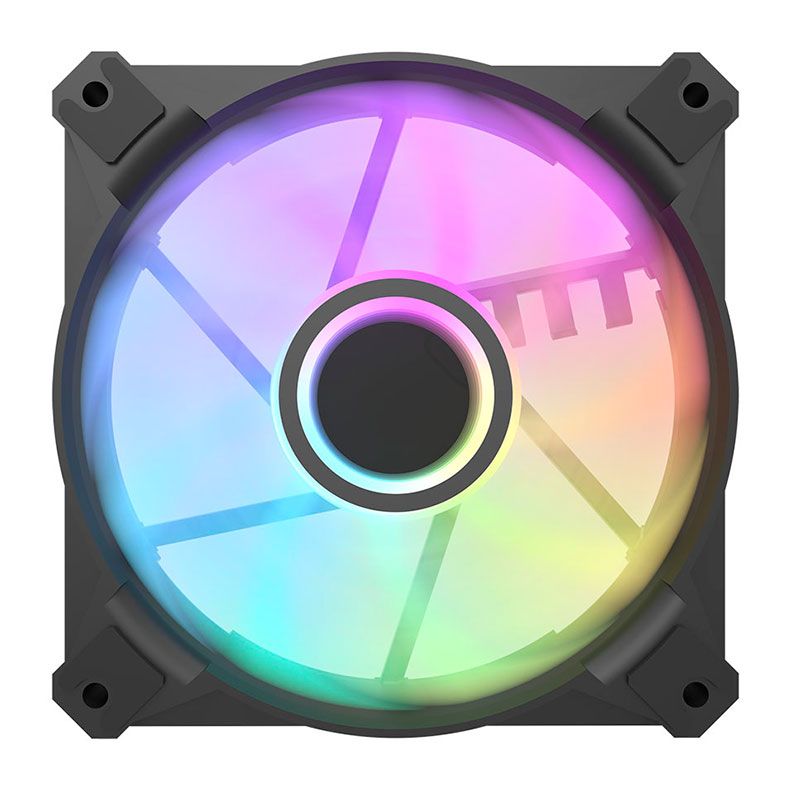Kit Ventoinhas Aigo DarkFlash Infinity 8, 3x120mm, A-RGB, Com Controladora, INF83in1