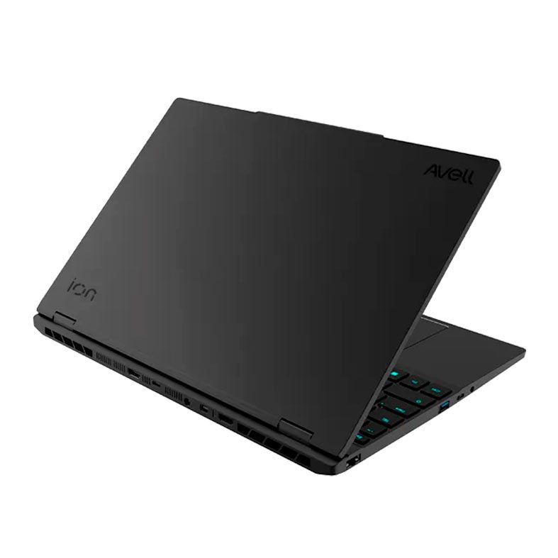 Notebook Gamer Avell ION A70, 15.3 Pol, Intel Core Ultra 7 155H, 16GB (2x8GB) DDR5, SSD 256GB, RTX 5060 8GB, Windows 11 Pro, Preto, ION-A70-BASIC