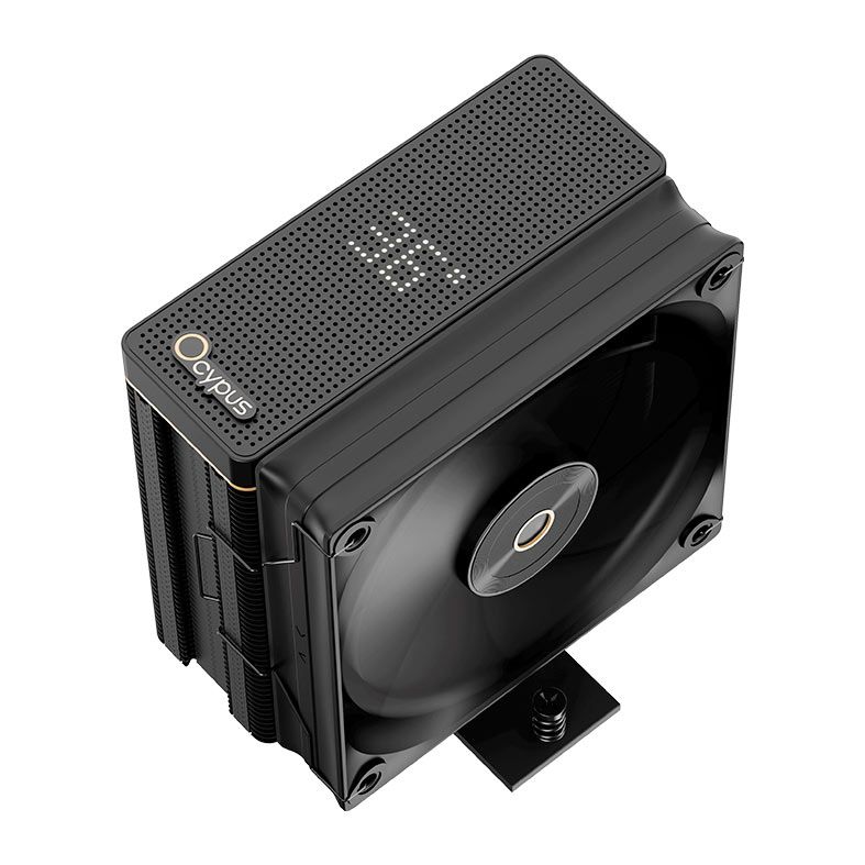Cooler Para Processador Ocypus Iota A40, ARGB, Com Display, 120mm, Preto, IOTA-A40-BK1NNWD00X-GL