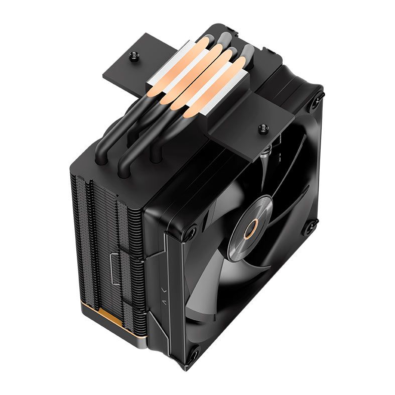 Cooler Para Processador Ocypus Iota A40, ARGB, Com Display, 120mm, Preto, IOTA-A40-BK1NNWD00X-GL