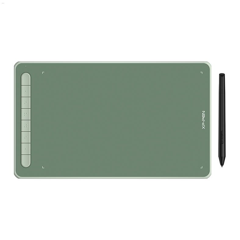 Mesa Digitalizadora XP-Pen Deco L IT1060, Resolucao 5080 LPI, Niveis de Pressao 8192, Verde, IT1060-G