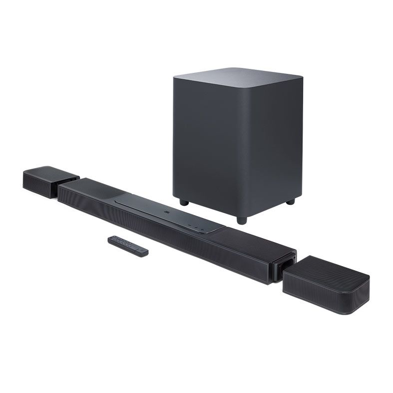 Soundbar JBL Bar 1300X, 585W RMS, Bluetooth, HDMI, Preto, JBLBAR1300BLKBR