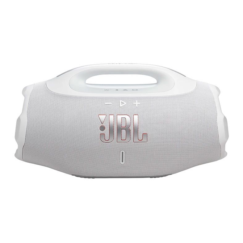 Caixa de Som JBL Boombox 4, 2x100W RMS, Bluetooth, Branco, JBLBOOMBOX4WHT