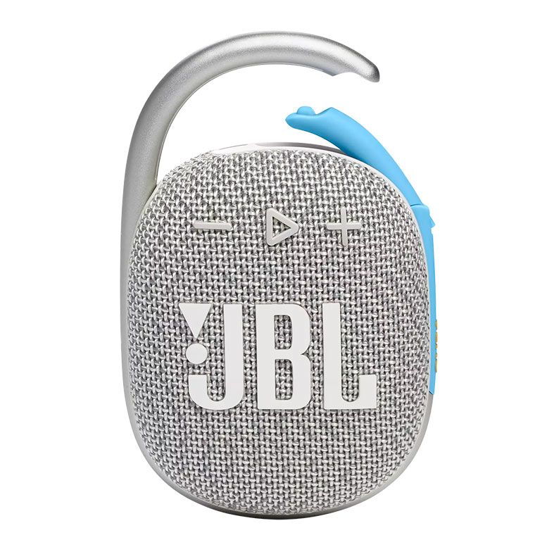 Caixa de Som JBL Clip 4 Eco, 5W RMS, Bluetooth, Branca, JBLCLIP4ECOWHT