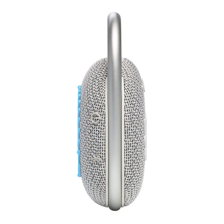 Caixa de Som JBL Clip 4 Eco, 5W RMS, Bluetooth, Branca, JBLCLIP4ECOWHT