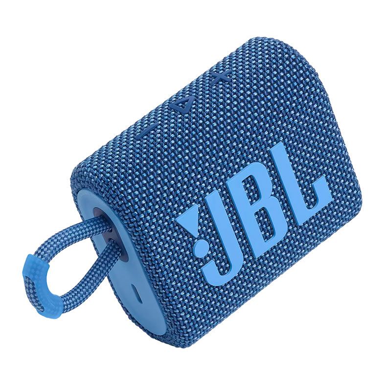 Caixa de Som JBL GO 3 Eco, 4.2W RMS, Bluetooth, Azul, JBLGO3ECOBLU