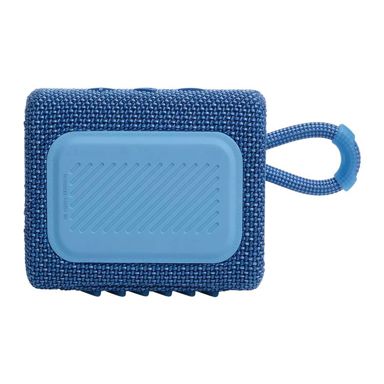 Caixa de Som JBL GO 3 Eco, 4.2W RMS, Bluetooth, Azul, JBLGO3ECOBLU