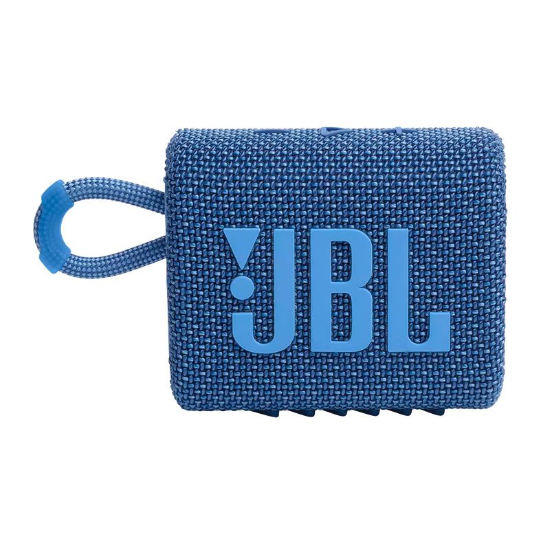 Caixa de Som JBL GO 3 Eco, 4.2W RMS, Bluetooth, Azul, JBLGO3ECOBLU