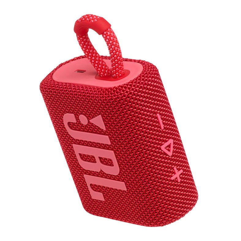 Caixa de Som JBL GO 3 Bluetooth 4.2W Vermelho, JBLGO3RED