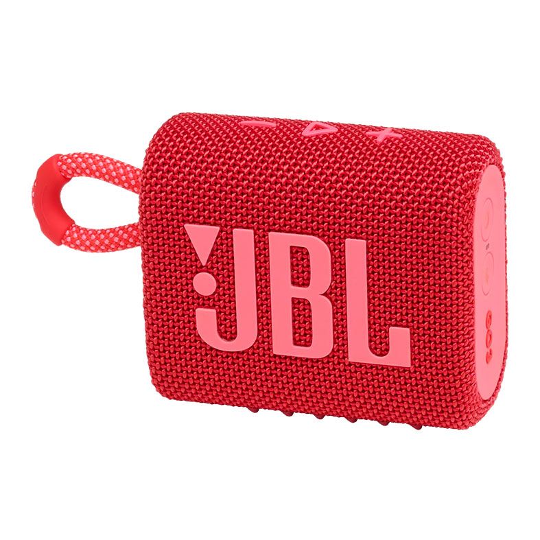 Caixa de Som JBL GO 3 Bluetooth 4.2W Vermelho, JBLGO3RED