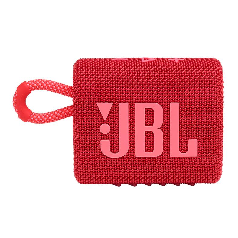 Caixa de Som JBL GO 3 Bluetooth 4.2W Vermelho, JBLGO3RED