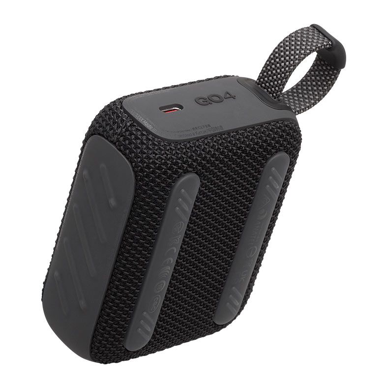 Caixa de Som JBL GO 4, 4.2W RMS, Bluetooth, Preto, JBLGO4BLK