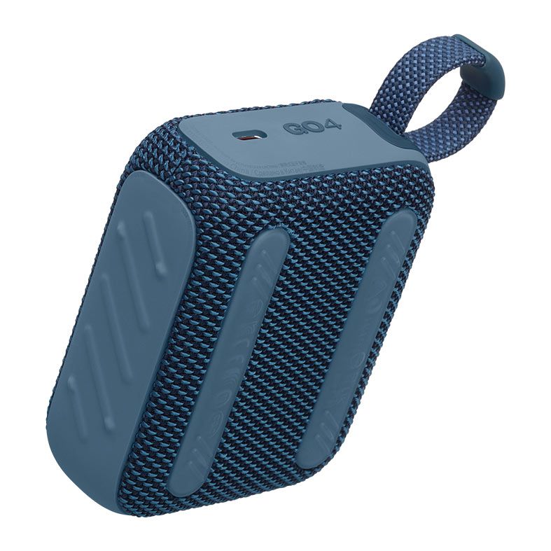 Caixa de Som JBL GO 4, 4.2W RMS, Bluetooth, Azul, JBLGO4BLU