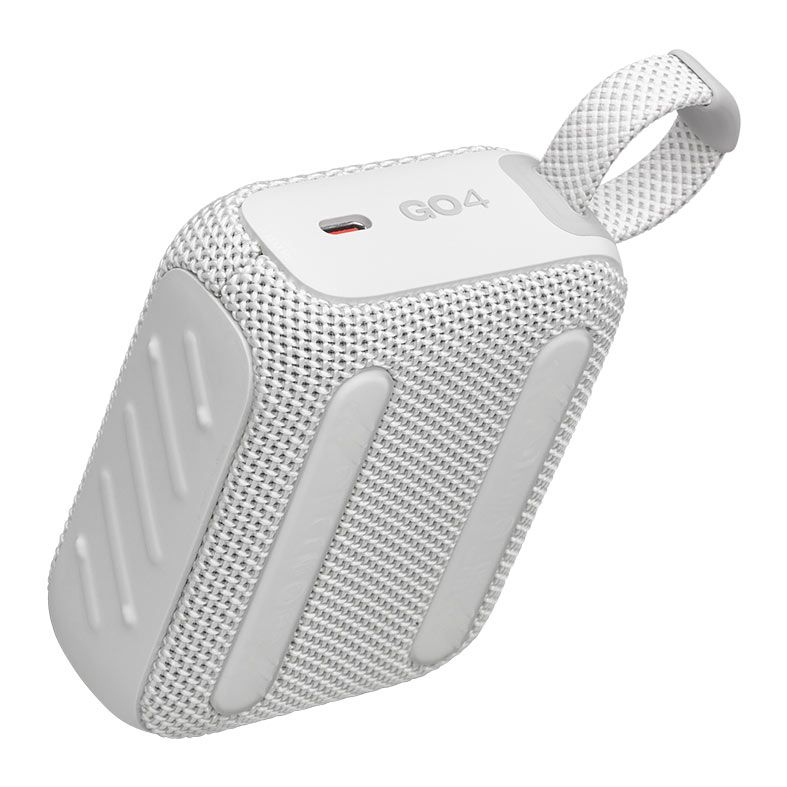 Caixa de Som JBL GO 4, 4.2W RMS, Bluetooth, Branca, JBLGO4WHT