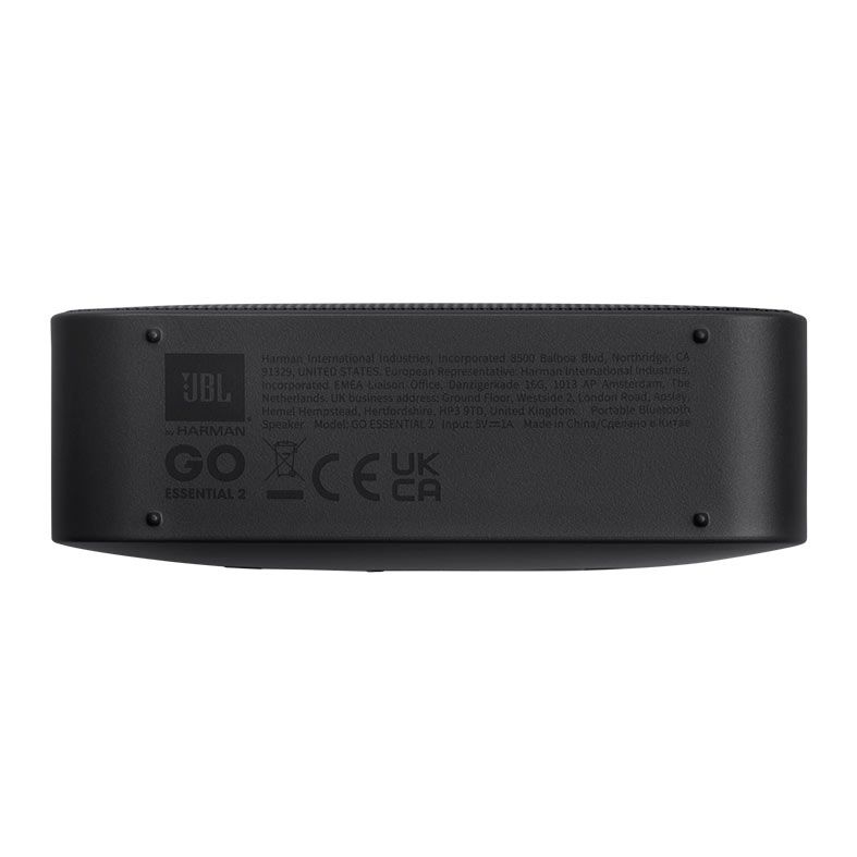 Caixa de Som JBL Go Essential 2, 3W RMS, Bluetooth, Preto, JBLGOES2BLKBR