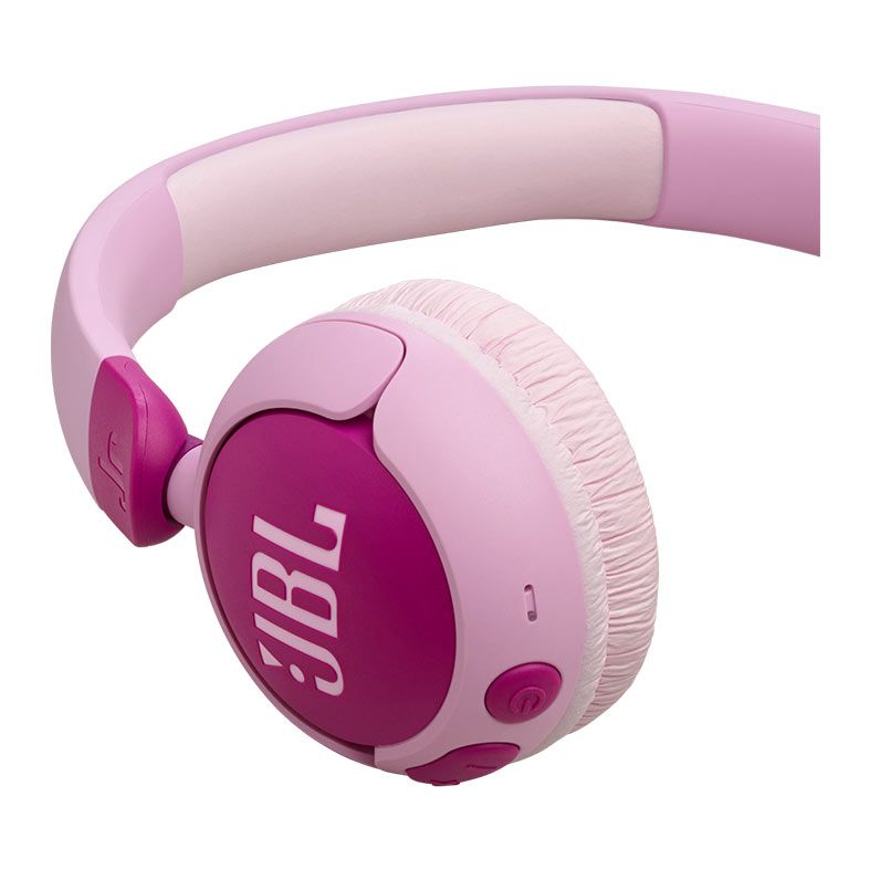 Headphone JBL Junior 320, Drivers 32mm, Rosa, Bluetooth, JBLJR320BTPUR