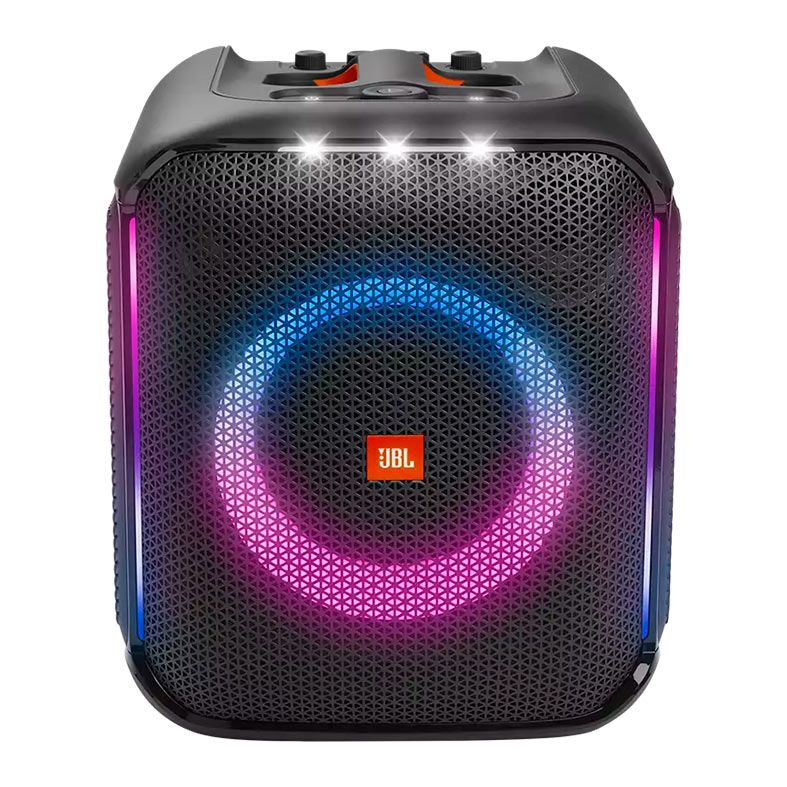 Caixa de Som JBL PartyBox Encore, Led, 100W RMS, Bluetooth, Com 2 Microfones, JBLPBENCORE2MICBR