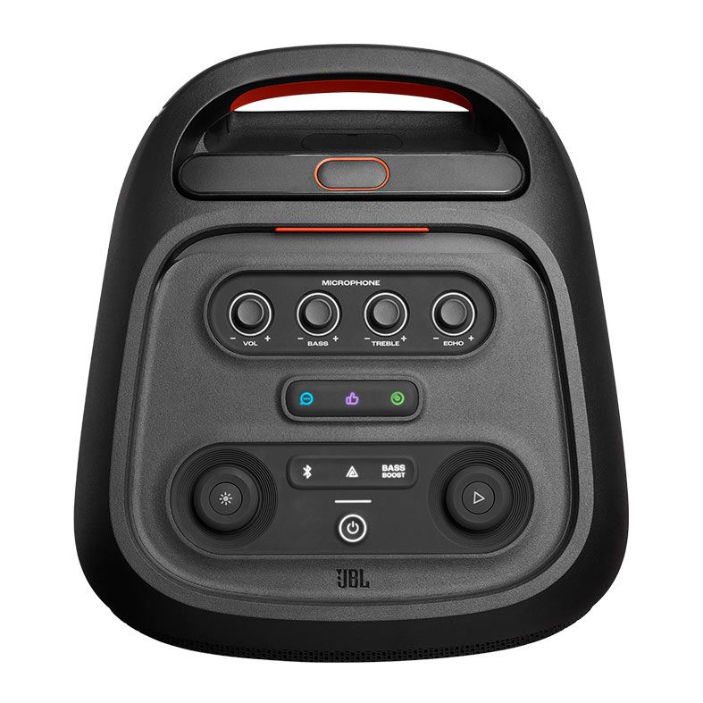 Caixa de Som JBL Partybox Stage 320, 240W RMS, RGB, Bluetooth, Preto, JBLPBSTAGE320BR