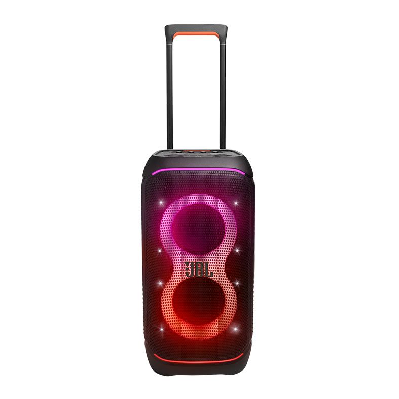 Caixa de Som JBL Partybox Stage 320, 240W RMS, RGB, Bluetooth, Preto, JBLPBSTAGE320BR