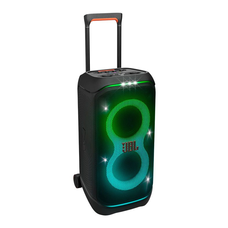 Caixa de Som JBL Partybox Stage 320, 240W RMS, RGB, Bluetooth, Preto, JBLPBSTAGE320BR