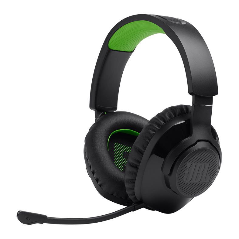 Headset Gamer JBL Quantum 360X, Wireless, Preto e Verde, JBLQ360XWLBLKGRN