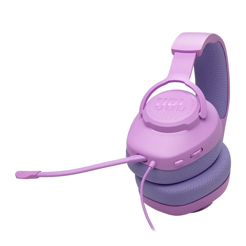 Headset Gamer JBL Quantum 100M2, Drivers 40mm, Roxo, JBLQTUM100M2PUR